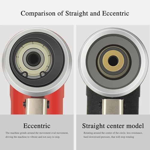 3 inch Mini Random Orbital Sander Pneumatic Palm Sander For Wood Composites Metal Polishing and grinding,black