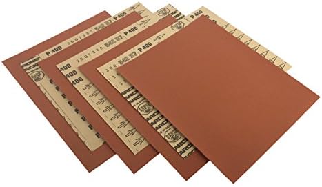 Starcke 50 Pack STARCKE 9'' x 11'' 80 grit Premium General Purpose Aluminum Oxide Sandpaper Sheets for Wood, Metal, Automotive and Paint