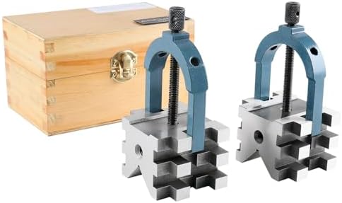 Accusize Multi-Use V-Block Clamp Set, 2-3/8" x 2-3/4" x 2", 0303-0219