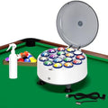 Billiard Ball Cleaning Machine, Pool Ball Polishing Cleaning Machine, Automatic 16 Ball Pool Ball Washer & Polisher with Powerful 180W Motor, for American Style Billiards 110V