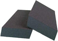 Johnson Abrasive Dual Angle Drywall Sanding Sponges - Medium/Fine Dual Grit - 24 Count Contractor Pack