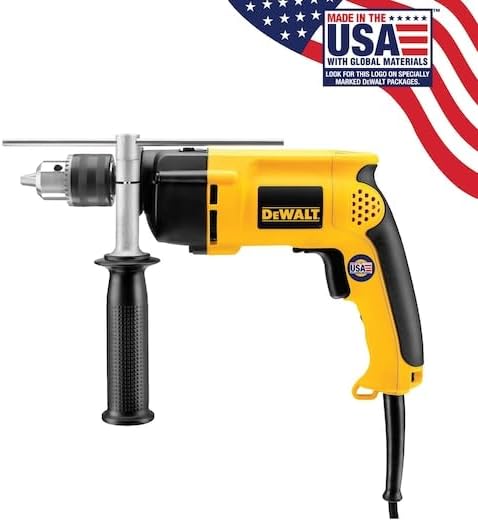 DeWalt DW511R 1/2in (13mm) 7.8 Amp VSR Hammerdrill (Renewed)