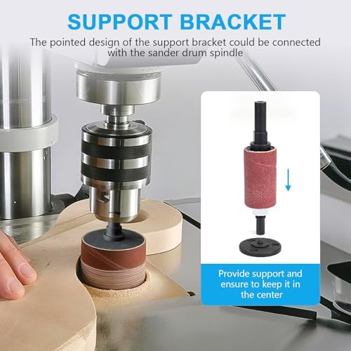 2’’ Drill Press Sanding Spindle Kit,Spindle Sander Drum Kit