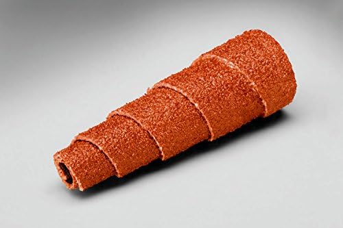 3M Cartridge Roll 747D - 60 Grit Ceramic Aluminum Oxide, X-Weight Backing - Metal Finishing - Die Grinder Abrasives - 3/8' x 1.5' x 1/8'