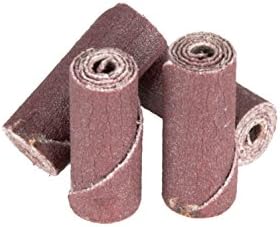 3M Cartridge Roll 341D - 180 Grit, X-Weight Backing - Metal Sanding and Finishing - Die Grinder Abrasives - 3/8" x 1" x 1/8"