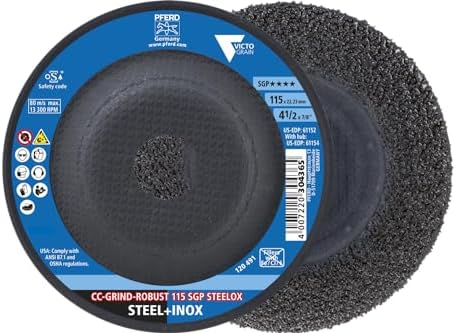 Pferd CC-Grind-Robust Grinding Disc 4-1/2" x 7/8", Part 61152 (10PK)