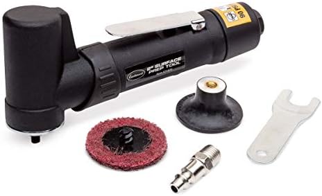 Eastwood 2 in. Surface Prep Tool Air Pneumatic Orbital Sander Disc Grinder Polisher 90 Degree Right Angle Angled Head