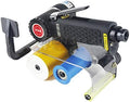 Pneumatic Belt Machine,Pneumatic Belt Sander Air Polishing Belt Sanding and Polishing Machine Pneumatic Machine for Grinding Polishing (Black)