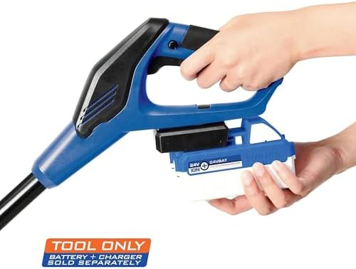 Snow Joe 24V Cordless Electric Shovel, 13" Clearing Width, 400W Motor, Portable, Lightweight Ice & Snow Removal for Deck, Patio, Driveway, 24V-SS13-CT