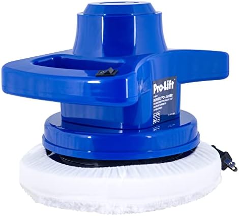 Pro-LifT 10-inch Buffer/Polisher - Powerful and User-Friendly Tool with 3200 RPM for Car Detailing,Blue