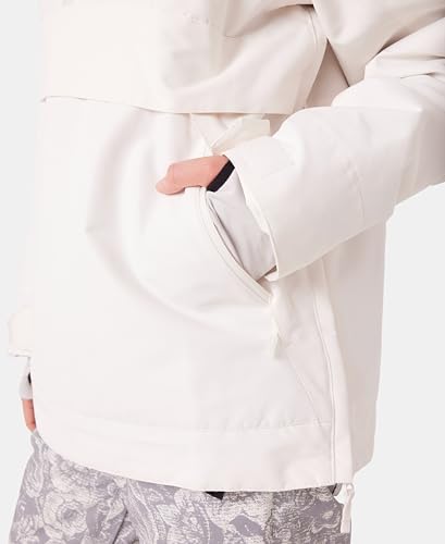 Roxy Women's Shelter Snowboard Jacket – 10k Waterproof Insulated Ski Jacket, Pfas-free, Hydrosmart Collar