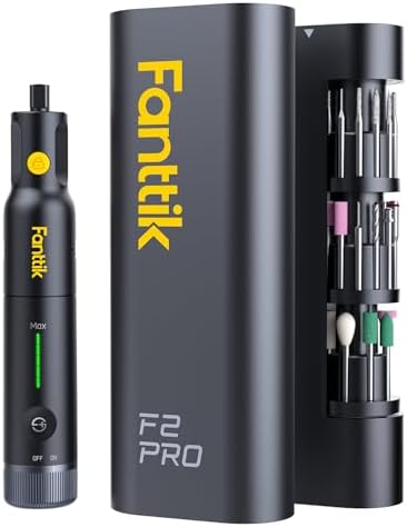 Fanttik F2 PRO Cordless Rotary Tool Kit with Strong Magnetic Motor 5 Speed