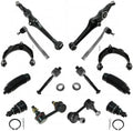 TRQ Front Steering & Suspension Kit Ball Joint Control Arm Control Arm