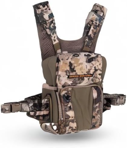 Eberlestock Recon Modular Bino Pack - Advanced Binocular Harness System | Customizable Attachments, Chest Rig with Magnetic Closure to Keep Binos Secure, Dual Side Zipper Pockets
