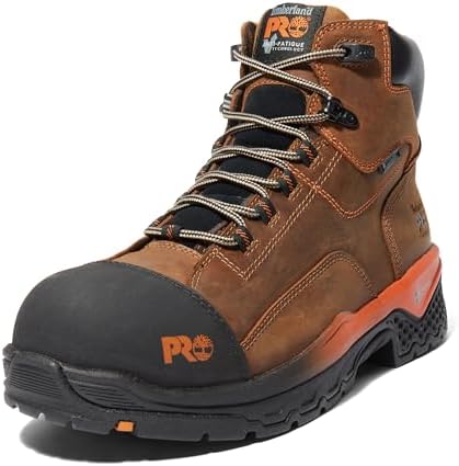 Timberland PRO Men's Bosshog 6" Composite Safety Toe Puncture Resistant Waterproof Industrial Work Boot