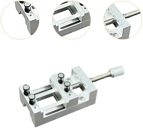 Mini Bench Vise Clamp Sturdy Metal Table Vise Small Vice Hand Tool Multipurpose Clamping Device Suitable for Filing Gluing Cutting Assembly Tasks
