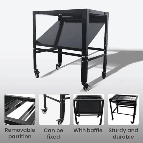 Plasma Cutting Table,Heavy Duty 250 Lbs,33.07''L×27.17''W×5.91''H