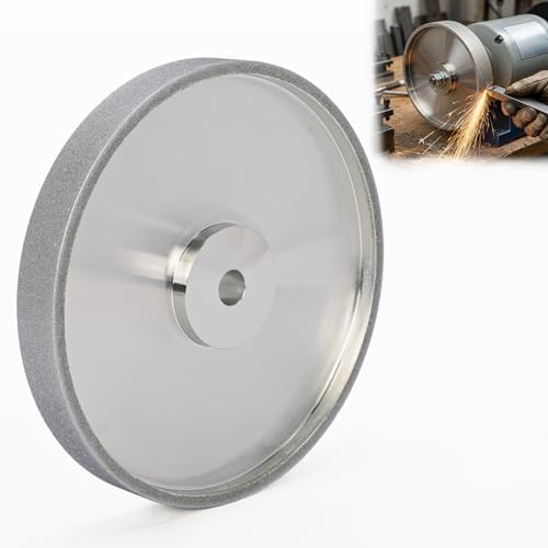 CBN Grinding Wheel 8 Inch 180 Grit, 1'' Wide, 5/8" Arbor
