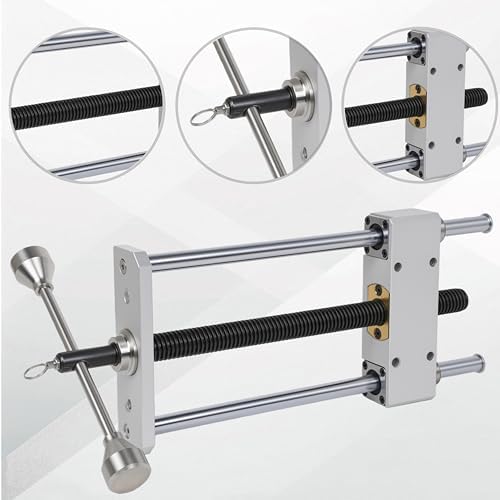 11-Inch Front-Mounted Woodworking Vise, CNC-Machined Precision Bench Vise for Woodworking Workbenches