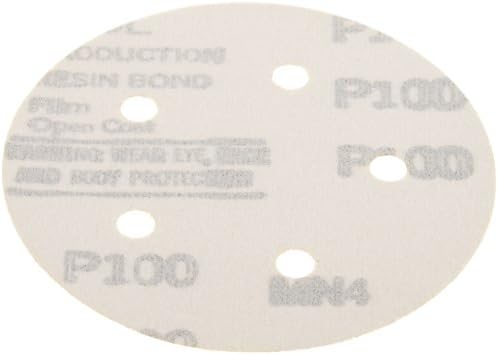 3M Hookit Gold Film Disc, 255L, 01066, 5 in x NH, D/F 5 HL P100, Die 500FH