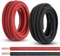 2/0 Gauge Battery Cable, 20FT Red + 20FT Black 2/0 AWG Pure Copper Wire Welding Cable, for Automotive, Battery, Solar and Generator, Standard USA OFC Wire
