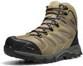 NORTIV 8 Waterproof Steel Toe Work Boots for Men
