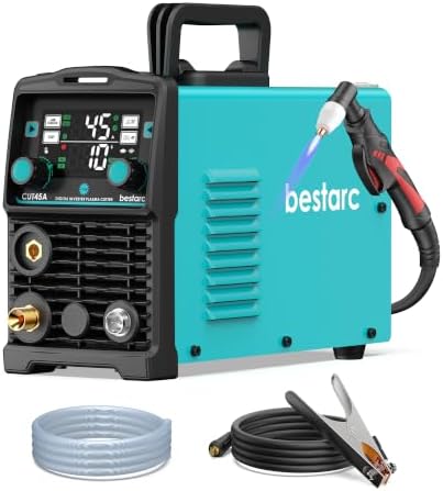Bestarc 45A Plasma Cutter Machine, 110V Contact Touch Cutting