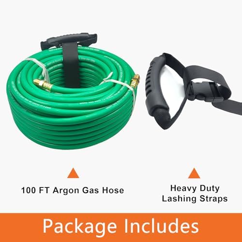 100FT Argon Hose, Inert Gas Welding Hose for MIG/TIG Regulator & Flowmeters