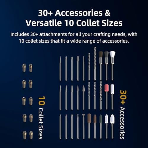 iFu Mini Cordless Rotary Tool Kit, 150mN.m Torque Engraving Pen