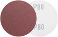 HARFINGTON 5 Pcs 3 Inch Sanding Discs 80 Grit Red Aluminum Oxide