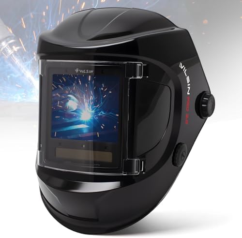 VILSIN Auto Darkening Welding Helmet, 180° Panoramic True Color 999D