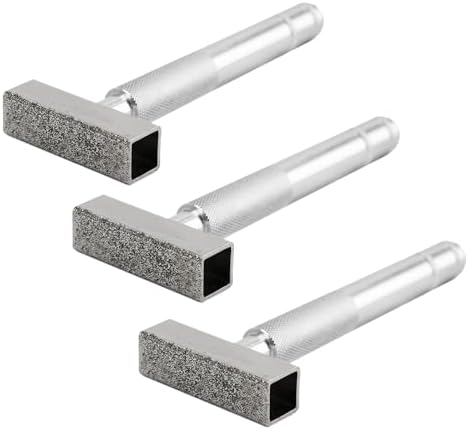 POWERTEC Diamond Wheel Dresser for Turing and Deburring Bench Grinder Wheel Use on Aluminum Oxide Grinding Wheel & Silicon Carbide Grinding Wheel to Prep and Smooth Grinding Surface 3 Pack (71003-P3)