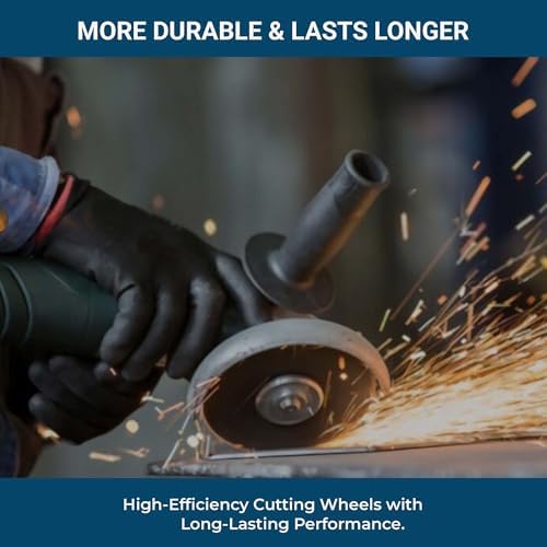 Benchmark Abrasives 4.5" Aluminum Oxide Type 1 Cut Off Wheels, 24000-Count