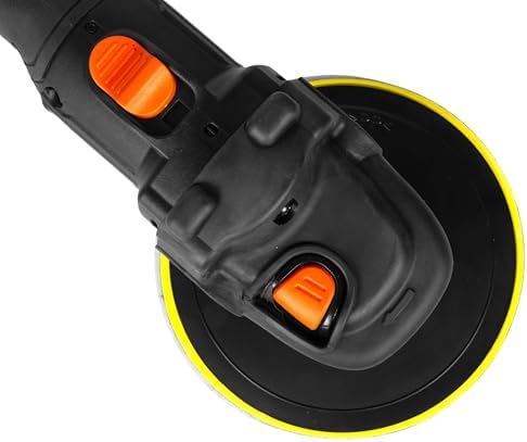 WEN 20V Max Cordless 7-Inch Variable Speed Rotary Polisher and Waxer Kit with 4Ah Battery, Charger, and Polishing Pads (20877)