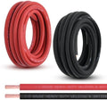 1/0 Gauge Battery Cable, 20FT Red + 20FT Black 1/0 AWG Pure Copper Wire Welding Cable, for Automotive, Battery, Solar and Generator, Standard USA OFC Wire