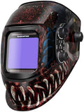 ARCCAPTAIN Auto Darkening Welding Helmet, 3.94"X3.66" Large Viewing Screen