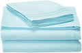 Jessica Sanders Premier 1800 Series 4pc Bed Sheet Set - Queen, Light Blue Aqua, - Jessica Sanders Embroidery