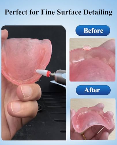 35,000 RPM USB-C Rechargeable Polishing Kit for Acrylic Resin Base