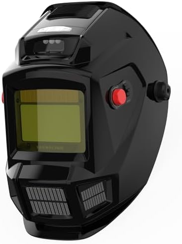 YESWELDER Auto-Darkening Welding Helmet, Fan and Work Light