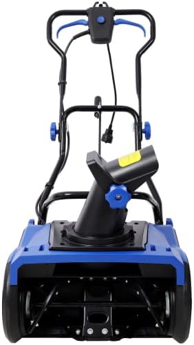 20inch Corded Electric Snow Thrower with LED,120V/60HZ,Black+Blue