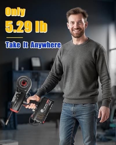 TLL Portable MIG Welder Handheld 120A 110V, Hand Held Welder Gun