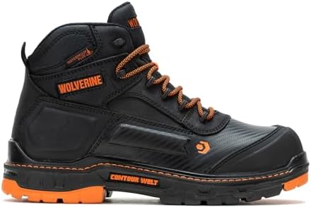 Wolverine Men's Overpass Composite Toe Waterproof Work Boots