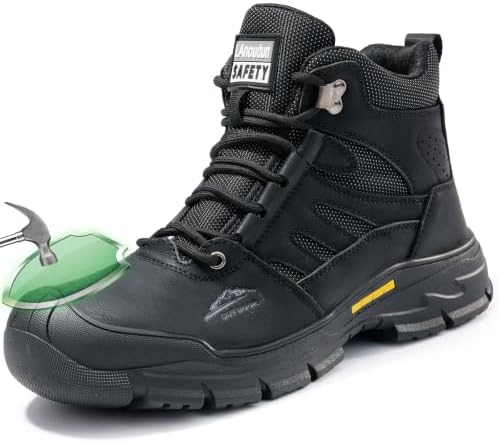 Steel Toe Boots for Men Work Indestructible Safety Boots