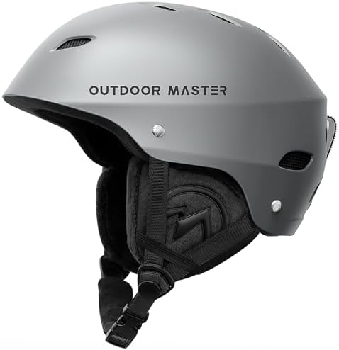 OutdoorMaster Kelvin Ski Helmet - Snowboard Helmet for Men, Women & Youth