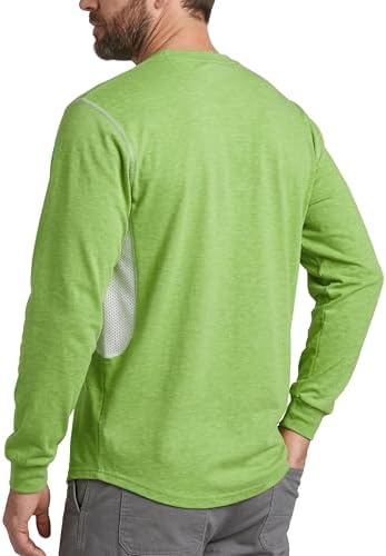 BOCOMAL FR Shirts for Summer Breathable Vented Mesh Flame Resistant Henley