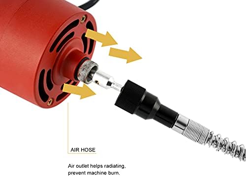 DZQ 560W Flex Shaft Grinder with 77 Accessories 500–23,000 RPM