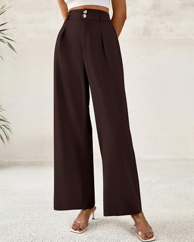 BTFBM Wide Leg Dress Pants Women Business Casual Outfits
