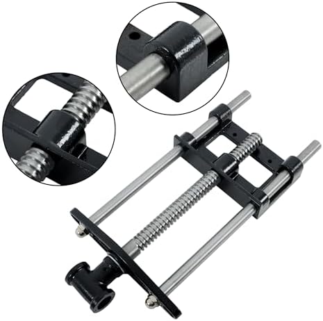 9 Inch Front Vise Woodworking Heavy-Duty Iron Bench Vise for Woodworking