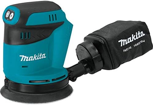 Makita XOB01Z 18V LXT Lithium-Ion Cordless 5" Random Orbit Sander, Tool Only (Renewed)