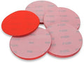 Red Label Abrasives 6 Inch 1200 Grit High Performance Hook and Loop Wet/Dry Auto Body Film Sanding Discs, 50 Pack